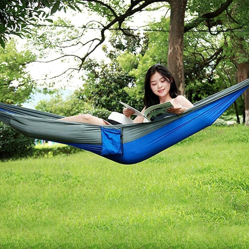 Camping Hammock with Mosquito Net Tree Straps Shade Cloth