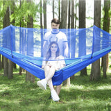 Camping Hammock with Mosquito Net Tree Straps Shade Cloth